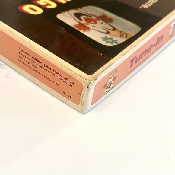 Vintage 1970 Tune-In TV Bingo Board Game — Selchow & Righter Complete Classic - Picture 16 of 16